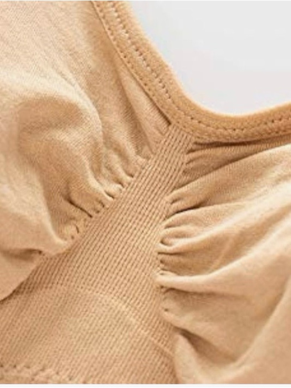 4 pk/ Seamless Nude Comfort Wireless Bralette - Pack